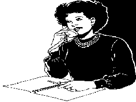 Lady on the phone